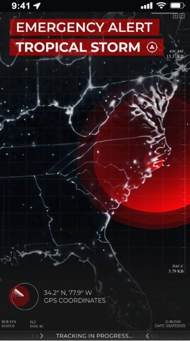 Disaster Tracking App Simulation – Galileyo